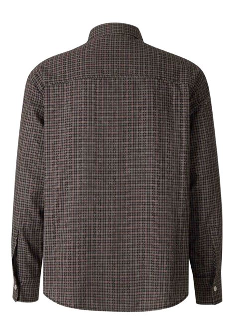 beck snap shirt man brown CARRER | BECK SNAP SHIRTBROWN